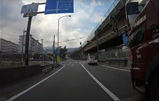 須走IC交差点